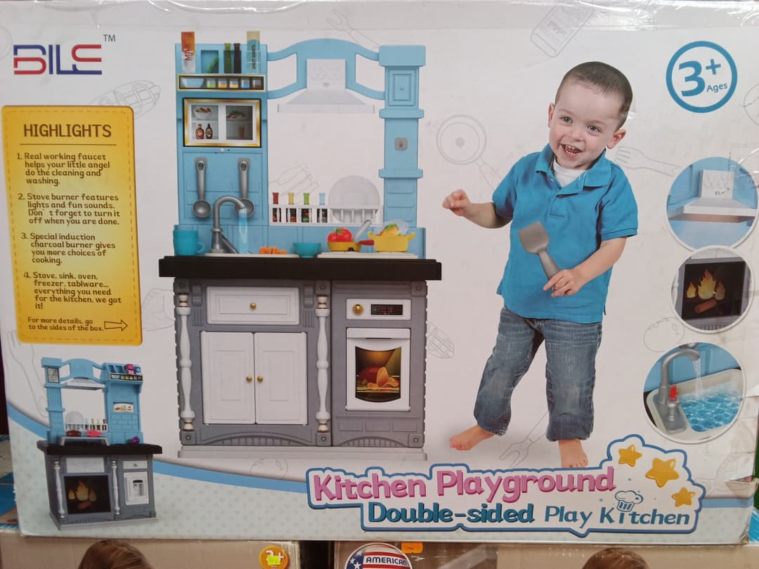 KITCHEN PLAY GROUND DOUBLE SIDED