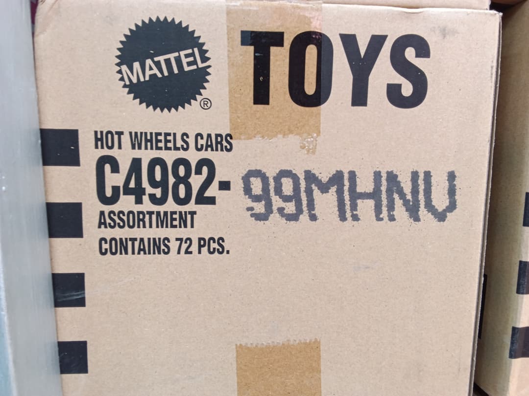 Caja hot wheels 2025 MH